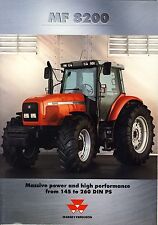 Massey Ferguson MF8200 01 / 1999 catalogue brochure tracteur Traktor na sprzedaż  PL