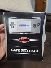 Nintendo Game Boy Advance Micro Silver Box solo sin sistema con inserciones como está EC1 segunda mano  Embacar hacia Argentina
