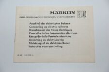 Märklin riginal beschreibung gebraucht kaufen  Oelde