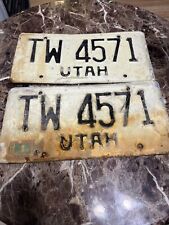 1978 utah license for sale  Casper