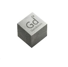 Gadolinium Metal 10mm Density Cube 99.9% for Element Collection USA SHIPPING, used for sale  Shipping to South Africa