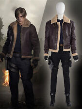 Resident Evil 4 Remake Leon S. Kennedy Conjunto Completo Fantasia Cosplay Jaqueta Halloween comprar usado  Enviando para Brazil