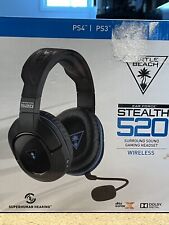 Fone de Ouvido Headband Turtle Beach Stealth 520 Preto/Azul para Sony PlayStation 4 comprar usado  Enviando para Brazil