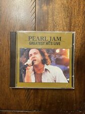 Raro Antigo Pearl Jam Greatest Hits Live Australia CD Gravação Live Set Chart, usado comprar usado  Enviando para Brazil