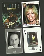 Coleção de cartões fabulosos filmes alienígenas Sigourney Weaver comprar usado  Enviando para Brazil