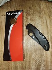 Spyderco blade exclusive for sale  Summerville