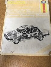 Haynes workshop manual. for sale  COVENTRY