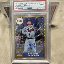 Used, 2022 Topps Chrome Freddie Freeman Auto Silverback /25 PSA 9 Mint Condition for sale  Shipping to South Africa