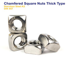 Chamfered square nuts for sale  UK