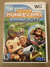 Videogame Super Monkey Ball: Banana Blitz (Nintendo Wii, 2006) CiB testado funciona, usado comprar usado  Enviando para Brazil
