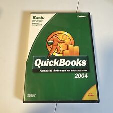 QUICKBOOKS Basic 2004 Financial Software for Small Business w/key for sale  Shipping to South Africa