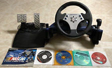 Thrustmaster  Steering Wheel Pedal NASCAR Pro Digital 2 Racing USB PC+ CD Games for sale  Shipping to South Africa