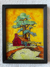 Vintage tinsel painting for sale  Minneapolis