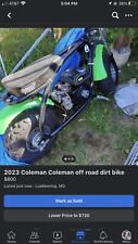 Coleman mini bike for sale  Kennett