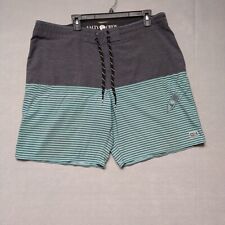 Shorts masculino Salty Crew prancha 38 cinza prancha de surf aquática praia fibra de coco comprar usado  Enviando para Brazil