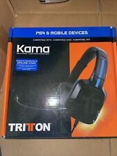 Used, TRITTON Kama Gaming Stereo Headset Supports PS4 & Mobile Devices for sale  Shipping to South Africa