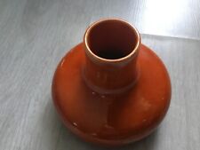 Ruskin vase orange for sale  WREXHAM