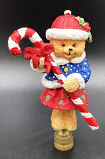 Polyresin christmas teddy for sale  Fallbrook