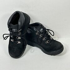 Usado, Bota de campo Timberland couro preto meninos 12,5 M botas com cadarço infantil A1AF7 comprar usado  Enviando para Brazil