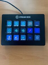 Elgato Stream Deck Live Content Creation Controller - 15 Keys, Black, used for sale  Chicago