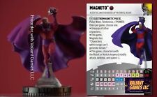 Marvel Heroclix Magneto #050 con tarjeta Deadpool Weapon X Set pedido anticipado segunda mano  Embacar hacia Argentina