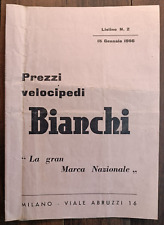 Bianchi 1956 listino usato  Italia