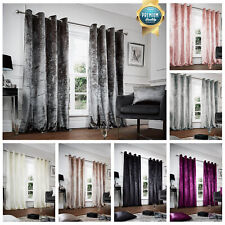 Crushed velvet curtains for sale  MANCHESTER