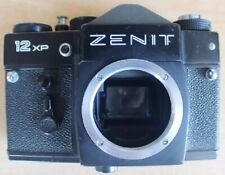 Corpo da câmera KMZ ZENIT 12 XP, montagem SLR M42, corpo e lente estojo de couro #88120859, usado comprar usado  Enviando para Brazil