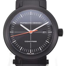 Porsche Design Heritage Compass Watch 6520.13.41.0270HN automático masculino M#129487 comprar usado  Enviando para Brazil