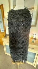 Fringe sequin dress for sale  FOWEY