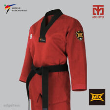 Used, MOOTO MTX Scarlett Red Color Uniform WT Demonstration Team Dobok Performance for sale  Shipping to South Africa
