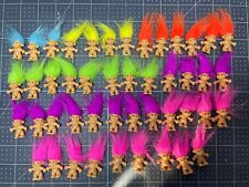 Lote De Colección De 46 Muñecas Troll Russ 1” Variedad De Colores De Pelo. Trolls segunda mano  Embacar hacia Argentina
