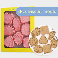 8pcs biscuit mold for sale  Shipping to Ireland