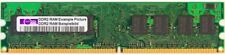 2x 1GB 800MHz DDR2 RAM PC2-6400U 240 pinos memória de computador 1024MB 1 par de armazenamento, usado comprar usado  Enviando para Brazil