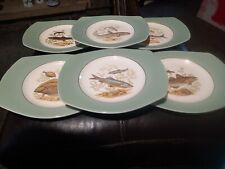 6 X FIGGJO FLINT NORWAY, FISH Dinner/platter PLATES, used for sale  Shipping to South Africa
