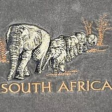 Camiseta África do Sul tamanho XL bordada elefantes verde soletrado It's África comprar usado  Enviando para Brazil