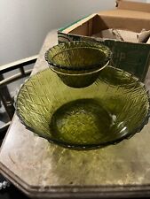 Vintage green basket for sale  Corvallis