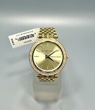 Usado, Relógio feminino Michael Kors MK3191 Darci quartzo com pedras preciosas 39 mm ouro aço inoxidável comprar usado  Enviando para Brazil