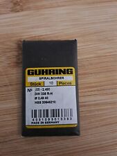 Guhring pack 2.490 for sale  Shipping to Ireland