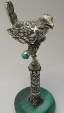 Bird figurine silver for sale  Shipping to Ireland