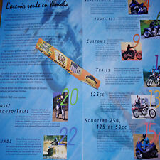 Brochure yamaha 1997 d'occasion  Vincey