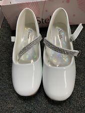 Usado, Zapatos blancos para niñas comunión/flor niña, talla 1 segunda mano  Embacar hacia Argentina