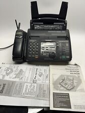 Telefone sem fio vintage Panasonic KX-FPC95 compacto papel simples fax testado funcionando comprar usado  Enviando para Brazil