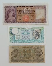 Banconote 500 lire. usato  Italia