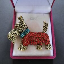 Scottish terrier brooch for sale  Ireland