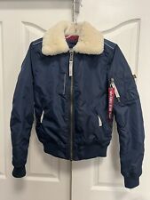 womens shearling bomber jacket for sale  Tucson
