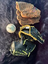 Lot baseball gloves for sale  Hoschton