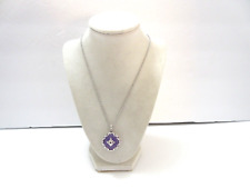 Sterling silver purple for sale  Southold