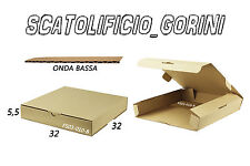 Scatole cartone 32x32x5 usato  Villachiara