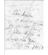 Lanskoy alex. lettre d'occasion  Paris VIII